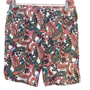 Izod Golf Paisley Shorts 10